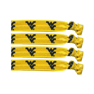 West Virginia Mountaineers Hair Ties - Spirit Gear Central