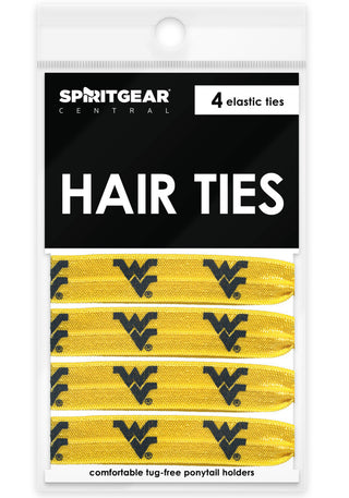 West Virginia Mountaineers Hair Ties - Spirit Gear Central