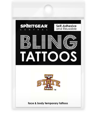 Iowa State Cyclones Bling Tattoos